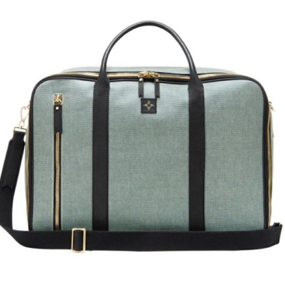 India Hicks Duke Travel Bag Dark Grey